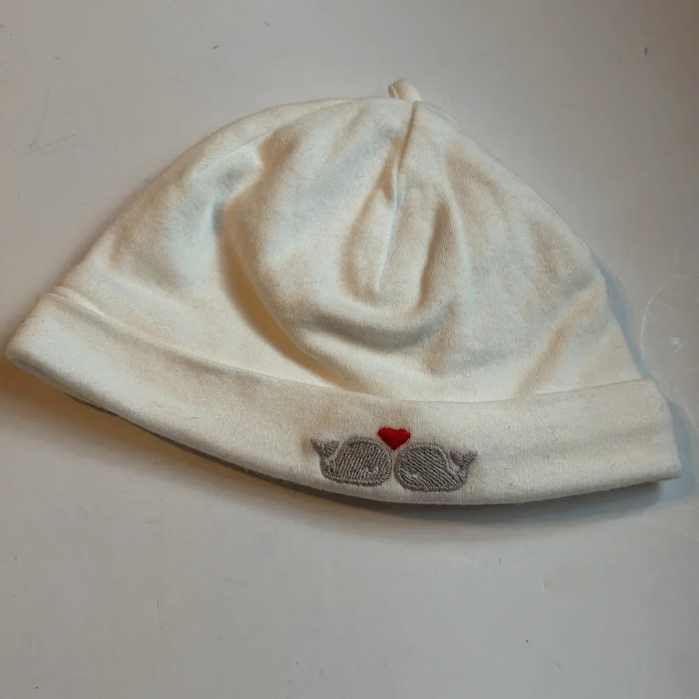 Janie and Jack Newborn Kids Beanie Set